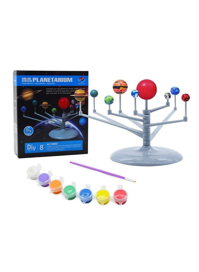 FunBlast Planetarium Toy Set - Solar System Educational Toy for Kids, DIY Activity Kit for Kids, Boys and Girls, Learning Planet System Toy for Kids - Multicolor
