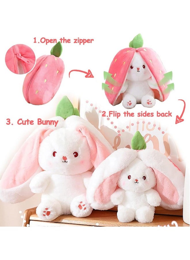 SANA Strawberry Rabbit/Bunny Soft Plush Toys for Girls