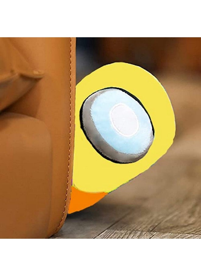 CLICK4DEAL Soft Toys Among us Toys, Among us Toys Imposter, Among Us Plush Toy, Soft Toys for Babies, Girls/Boy, Birthday Gift for Girls & Boy, Birthday Gift Baby Toys (18 cm, Yellow and Orange)
