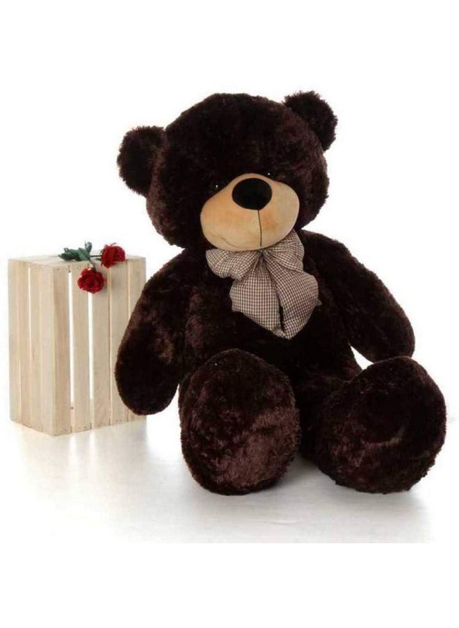 CLICK4DEAL Soft Toys Long Soft Lovable Huggable Cute Giant Life Size Toy Figure Child Safe Best for Birthday Gift Valentine Gift for Girlfriend 4 FEET Chocolate