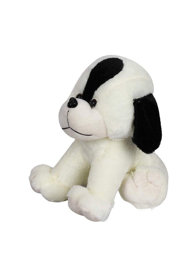 CLICK4DEAL Soft Toys Long Soft Lovable hugable Cute Giant Life Size Toy Figure Bear (30 cm Dog Soft Toys, White) Lovely Toy Figure