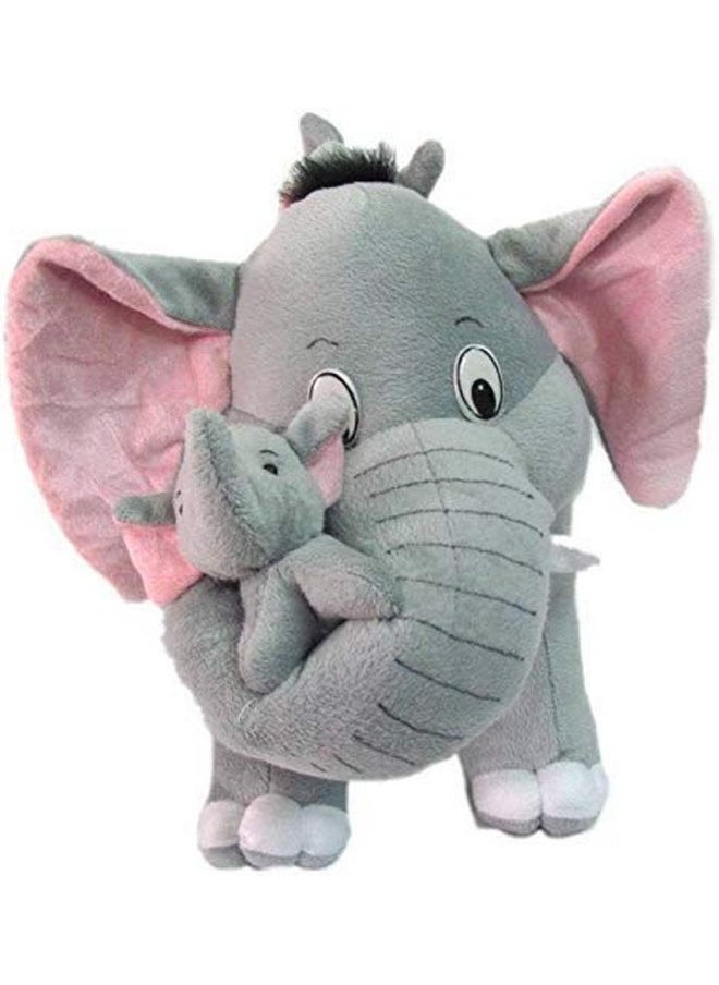 CLICK4DEAL Soft Toys Elephant Soft Toys, Elephant Toys for Kids, Birthday Gift for Girls/Wife, Boyfriend/Husband, Wedding for Couple Special, Rakhi for Brother/Sister Gift Items, (30 cm)