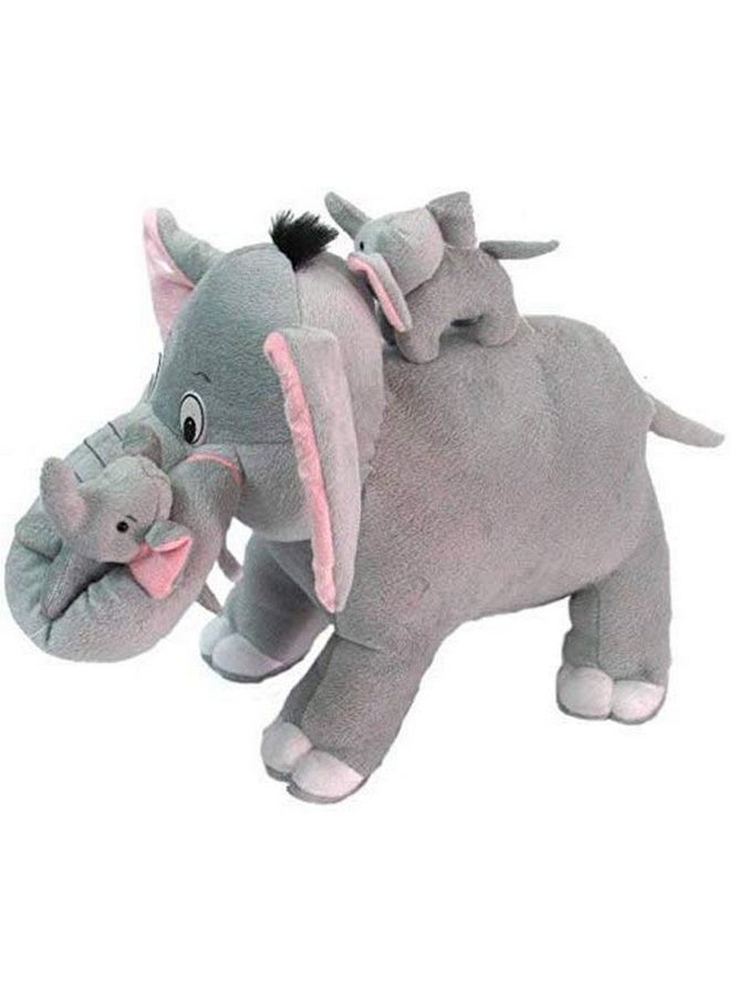 CLICK4DEAL Soft Toys Elephant Soft Toys, Elephant Toys for Kids, Birthday Gift for Girls/Wife, Boyfriend/Husband, Wedding for Couple Special, Rakhi for Brother/Sister Gift Items, (30 cm)