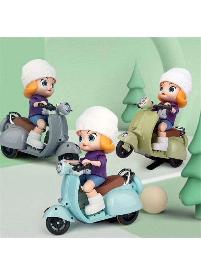 Experience The Ultimate Ride with Kiti Kits' Standing 360° Rotation Motor Tide Flow Car: Stylish Look, Swing Action Stand Mode, Dazzling Light & Music