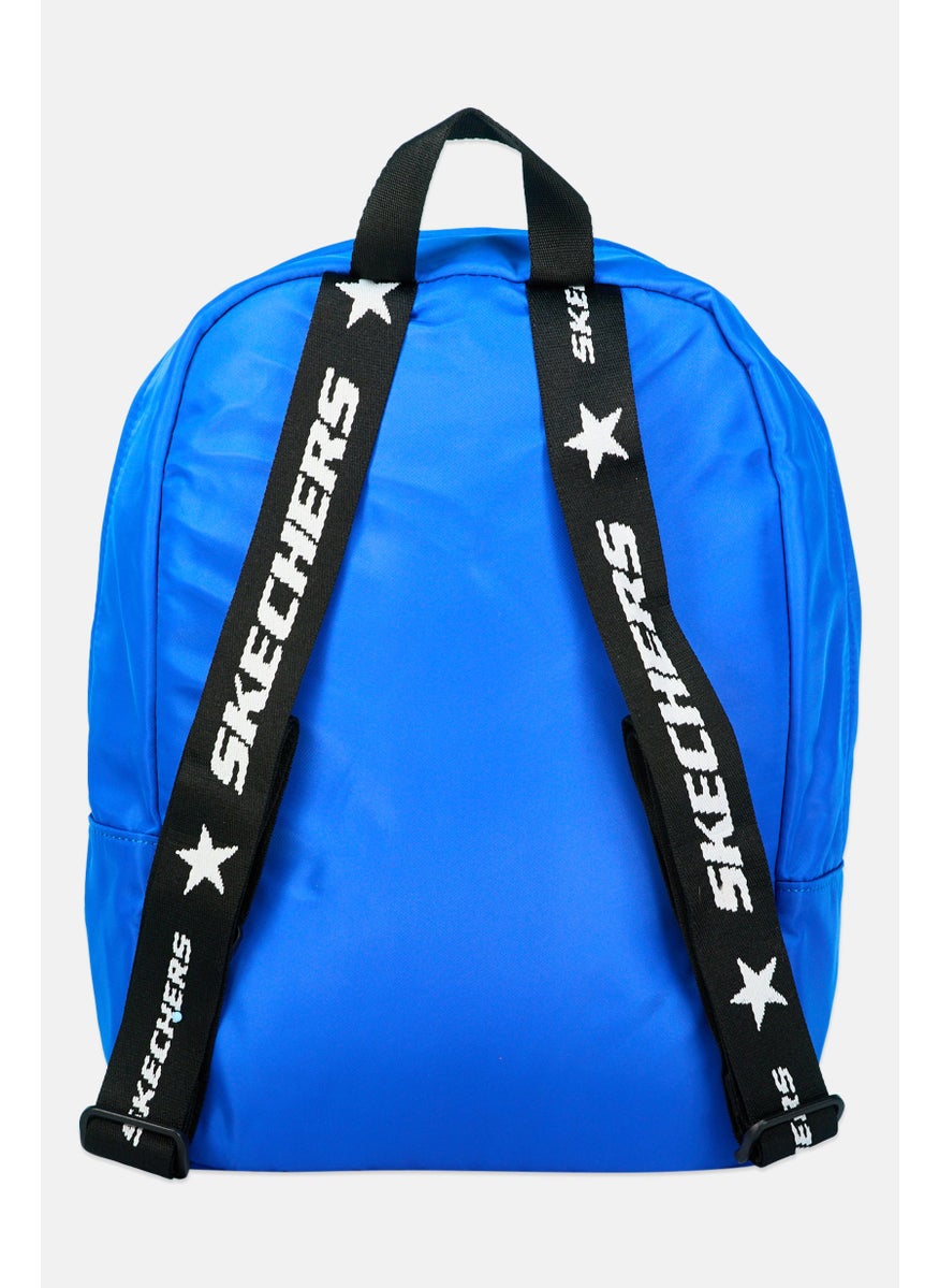 Men Brand Logo Sports Backpack 36 H x 34 L x 11 W cm, Blue