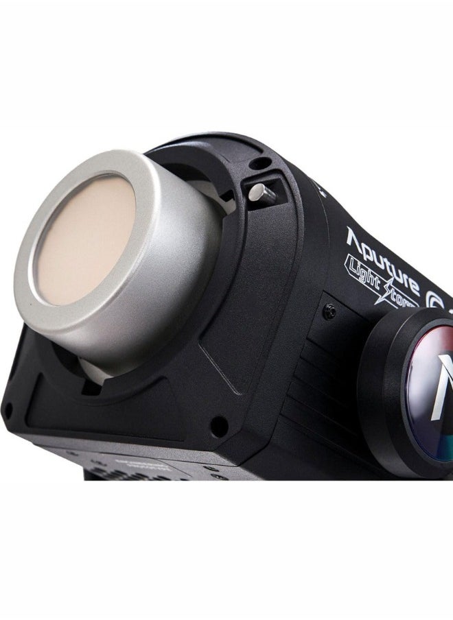 Aputure LS 600c Pro II RGB LED Monolight – 600W Full-Color Studio Light with 46 Preset Effects, V-Mount Battery Support, Weather-Resistant Build, and Bowens Mount