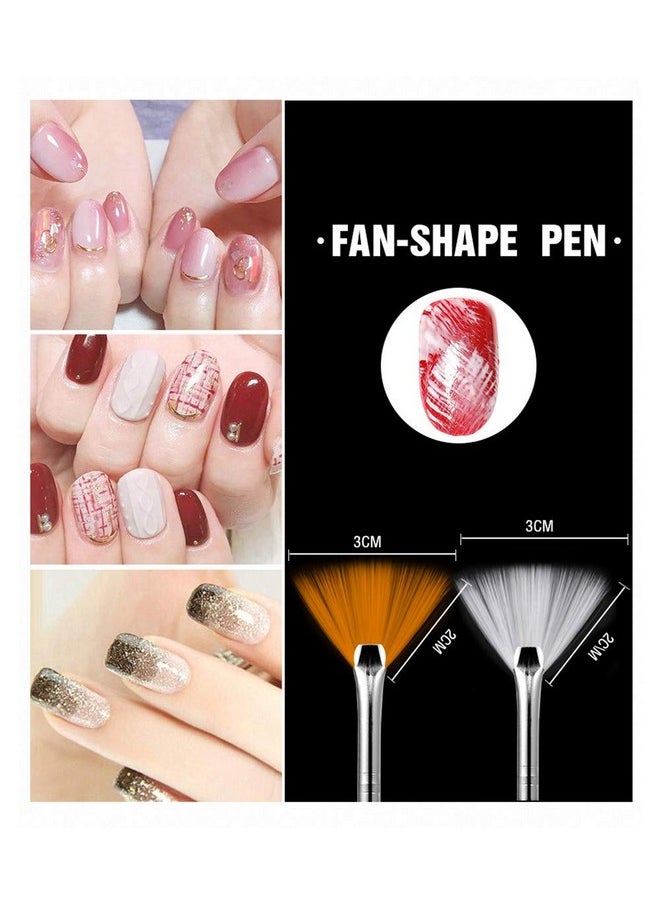 YIMART 20PCS Nail Art Design Dotting Painting Drawing Polish Brush Pen Tools