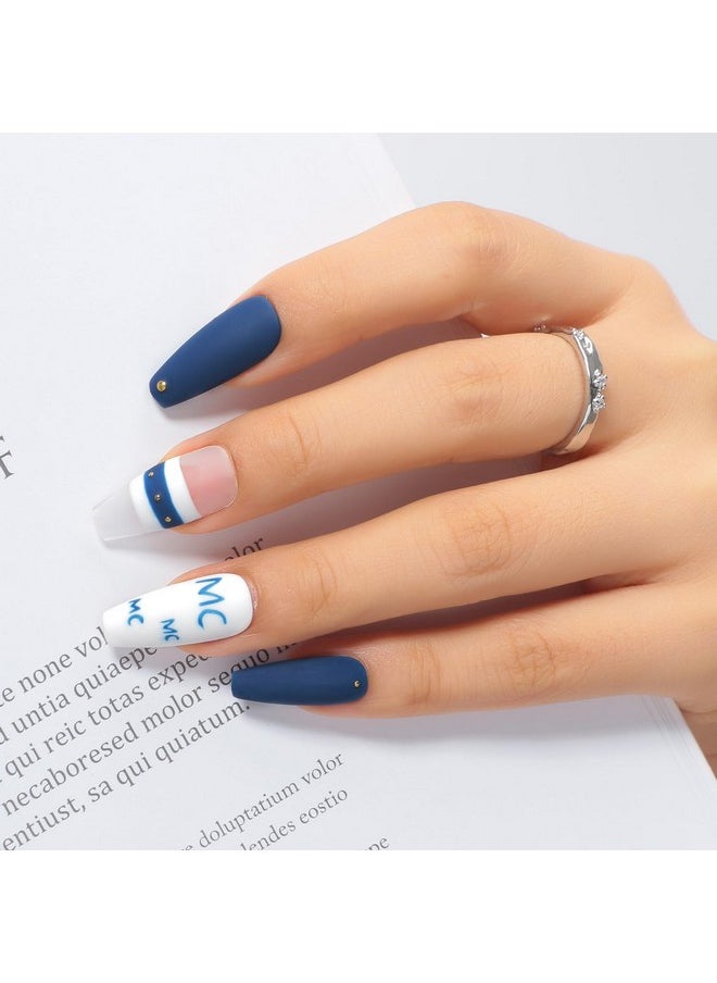 MAYCHAO 15ML Blue Gel Nail Polish 1Pc Navy Blue Gel Polish Soak Off UV LED Nail Polish Nail Art Starter Manicure Salon DIY at Home, 0.5 OZ