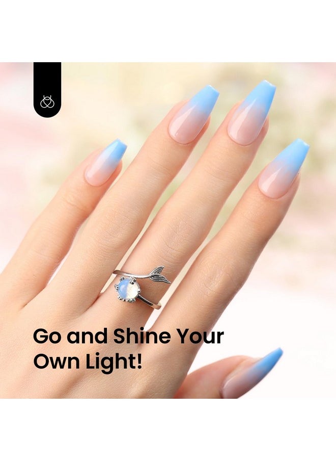 Beetles Gel Polish 15ml/0.51fl oz No Wipe Top Coat, High Gloss Shiny Long-Lasting Clear Gel Top Coat, Soak Off Nail Lamp Nail Gel, Home DIY Manicure and Nail Salon Valentine's Day Gift for Women