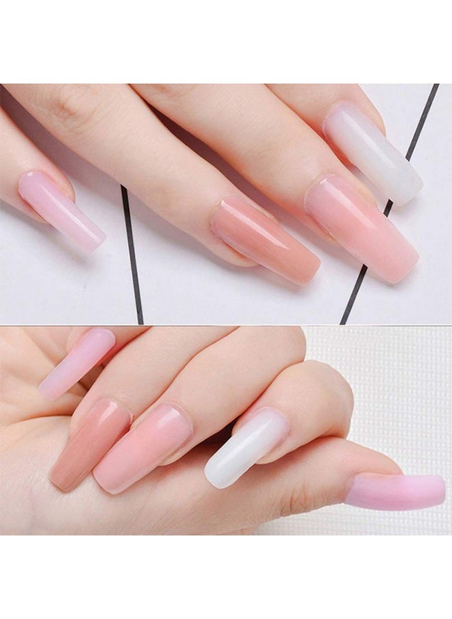 Yokilly Nail Forms for Acrylic Nails, 500PCS Nail Forms for Polygel Nail Tips Guide, Nail Forms For Builder Gel, Nail Forms Roll for Salon Nail Former Stickers with Numbers Marked for Nail Art DIY