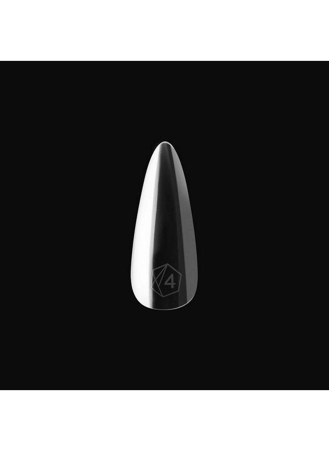 Apres Gel-X® Natural Stiletto Medium Tip Box | 500pc Gel-X Tips, 11 Sizes 00-9, Premium Quality