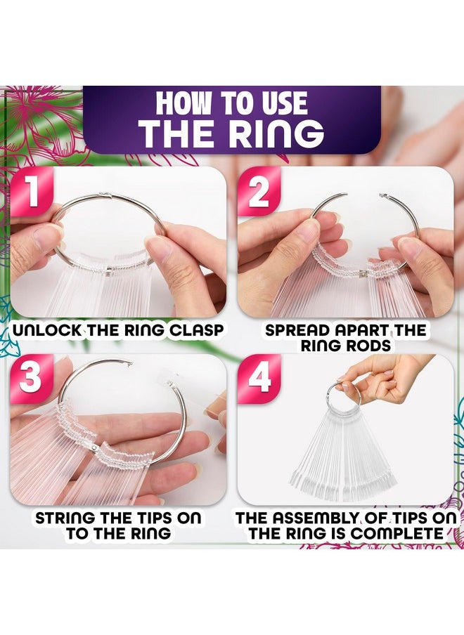 200 Pcs Clear Nail Swatch Sticks Nail Polish - Nail Swatches for Gel Polish Christmas Nail Polish Swatch Stick Nail Sample Sticks Nail Color Swatches - Nail Polish Sample Sticks Nail Sample Swatches