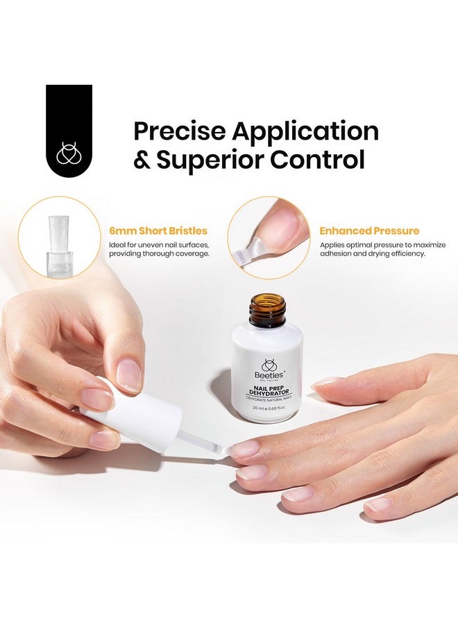 Beetles Nail Dehydrator 20ml: Professional Nail Prep Acid-Free & Hema-Free Dehydrate Bond Primer for Acrylic and Gel Nail Polish Valentines Day Gifts for Her