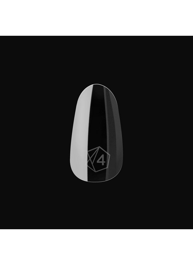 Apres Gel-X® Natural Round Tip Box | 500pc Gel-X Tips, 11 Sizes 00-9, Premium Quality (Natural Round Short, 500)