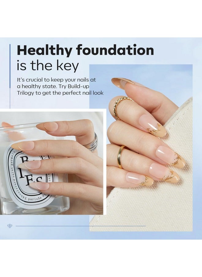 modelones Nail Dehydrator and Primer with Builder Nail Gel, 3Pcs Nail Prep Dehydrate & Bond Primer Clear Gel Builder Nail Polish Base Coat for Nail Strengthener Apex Building, LED Nail Lamp Cured