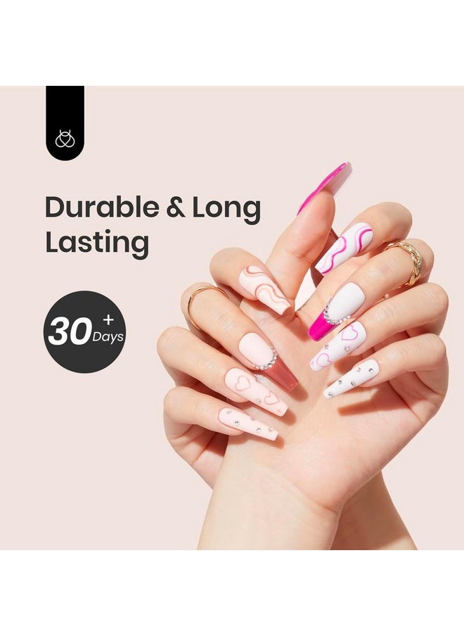 beetles Gel Polish Gel Base Coat, 15ml No Wipe Prebond Base Gel Nail Polish Long Lasting Soak Off U V Nail Lamp Base Coat Upgraded Formula for Salon DIY Nail Art Design Manicure Valentines Day Gifts