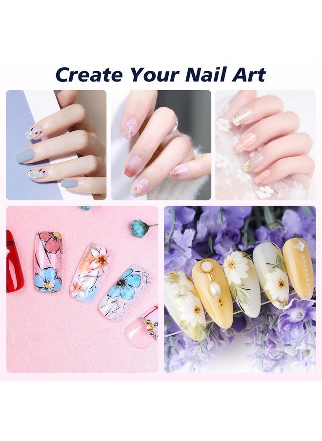 Subay French Nail Stamper, Nail Stamper Kit - 2pcs Nail Art Stamper, Nail Scraper, 2pcs Nail Stamping Plate, 4pcs Replaceable Silicone Jelly Heads for Gel Manicure Home Salon Nail Art DIY