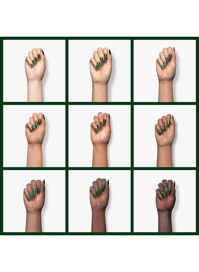 VENALISA 15ml Emerald Green Gel Nail Polish, Dark Green Gel Polish Lime Green Color Soak Off UV LED Nail Gel Polish Nail Art Starter Manicure Salon DIY at Home, 0.53 OZ