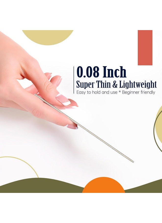 Maryton 50Pcs Disposable Nail File, 5 Inch Thin Emery Boards 180/180 Grit Nail Files for Natural Nails, Professional Pedicure Manicure Tools Set