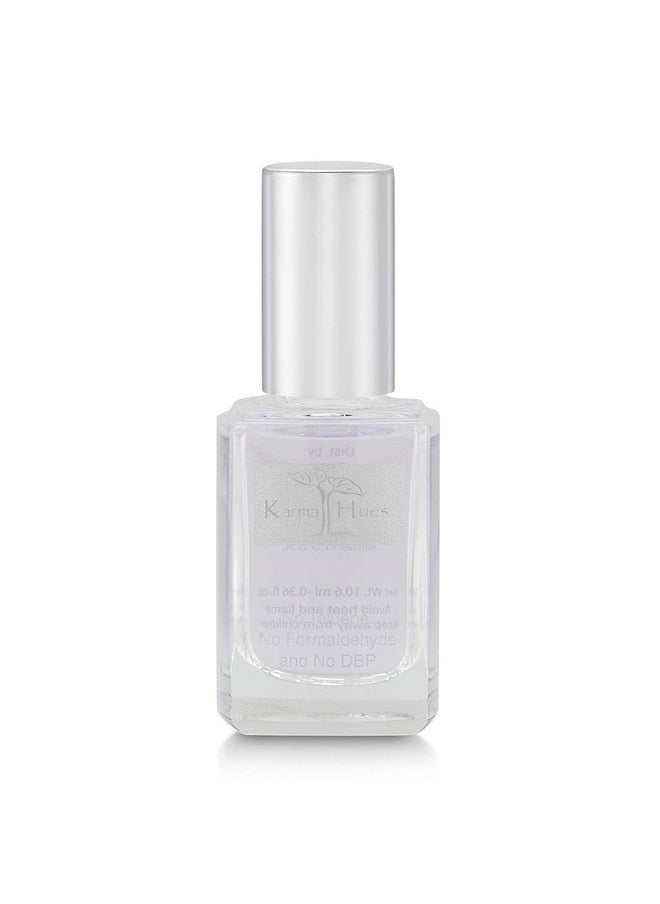 karma organic Base Coat and Top Coat 2 in 1 Nail Polish, Dip Powder & Polygel Base activator, Long Lasting Clear Nail Enamel, Nail Polish Strengthener - (0.43 FL oz)