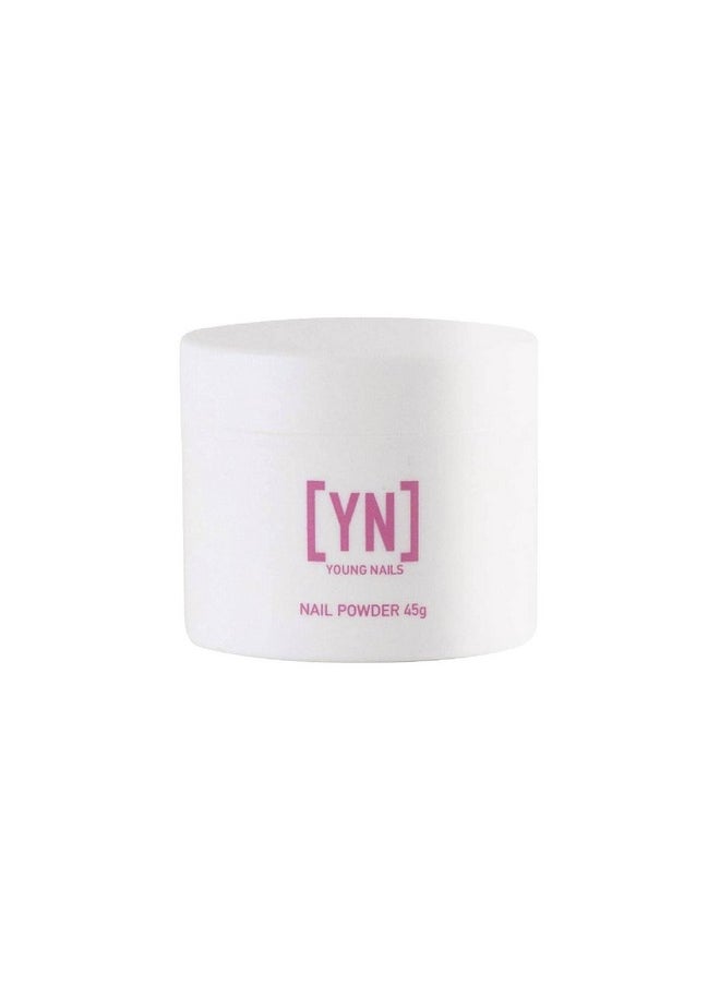 Young Nails Acrylic Cover Powder - Self-Leveling Acrylic Nail Powder, Clear Nude Pink White Acrylic Powder for Nail Extenstion, Professional Grade, Superior Adhesion, Color - Flamingo, 45g
