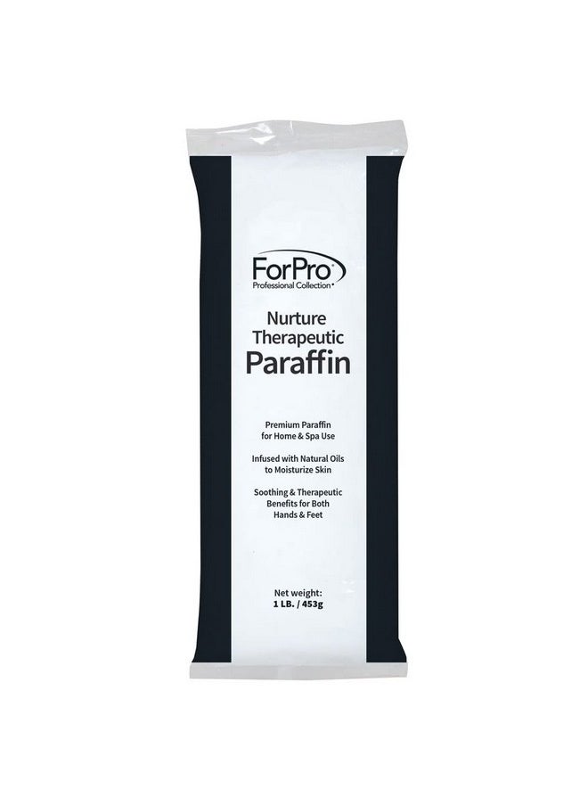 ForPro Professional Collection Nurture Paraffin Wax Refill, Fragrance Free, Six 1-Pound Paraffin Blocks, Non-Greasy, Moisturizing for Soft & Healthy Skin, Unscented, 6 Lbs