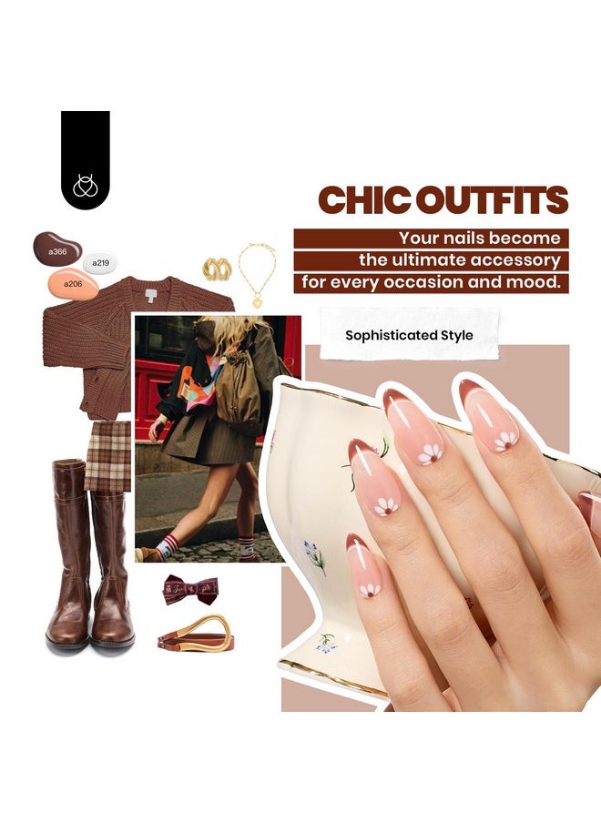 Beetles Gel Nail Polish 25 Colors Gel Polish Set Nude Pink Red Blue Gel Polish Chic Outfits Collection with 3Pcs Base Top Coat Gel Manicure Kit Salon DIY Home Valentine's Day Gift for Women