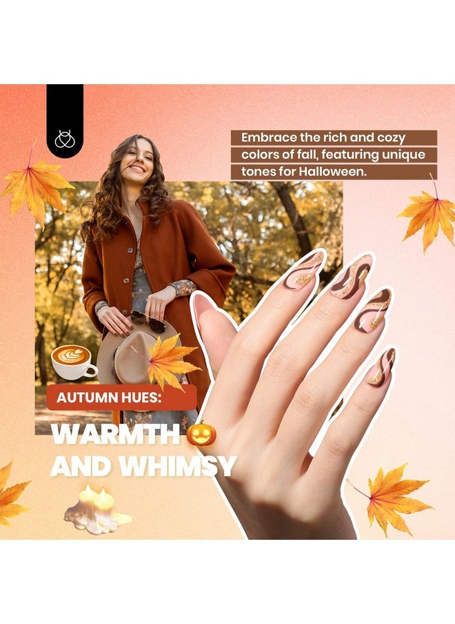 Beetles Gel Nail Polish Kit with U V Light - 68 Pcs Set 35 Colors Pink Glitter Nude Gray Gel Polish with Base Matte&Glossy Top Coat Vivid Seasons Gel Nail Set Nail Art Valentine’s Day Gifts for Women