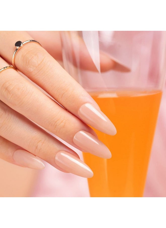 RARJSM Milky Rose Gel Nail Polish LED UV Gel Soak Off Clear Nude Pink French Manicure Light Pink Jelly Nail Gel Polish Varnish Curing Requires 1pcs 15ml for Home Salon Nail Art DIY