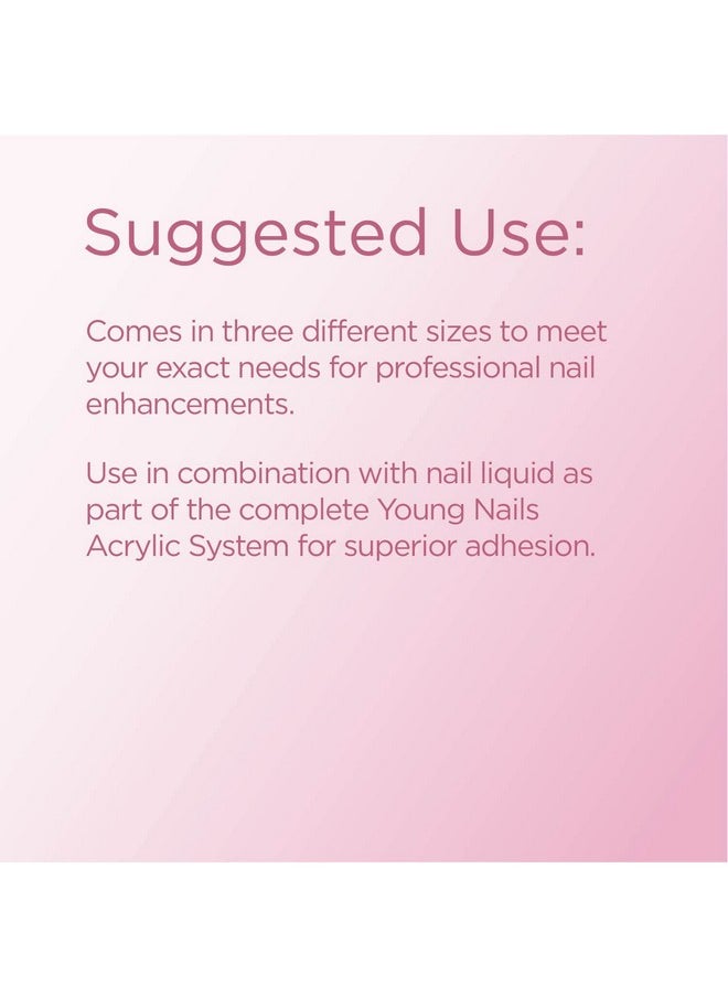 Young Nails Acrylic Cover Powder, Rosebud, 45 Gram