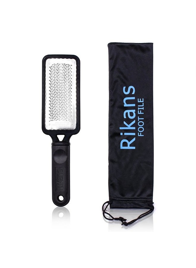 Colossal Foot rasp Foot File and Callus Remover. Best Foot Care Pedicure Metal Surface Tool to Remove Hard Skin. Can be Used on Both Wet and Dry feet, High Grade Stainless Steel File