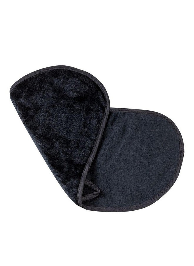 Makeup Remover Cloth Cleansing Towel - Chemical Free - Move Makeup Instantly with Just Water (3 Black)