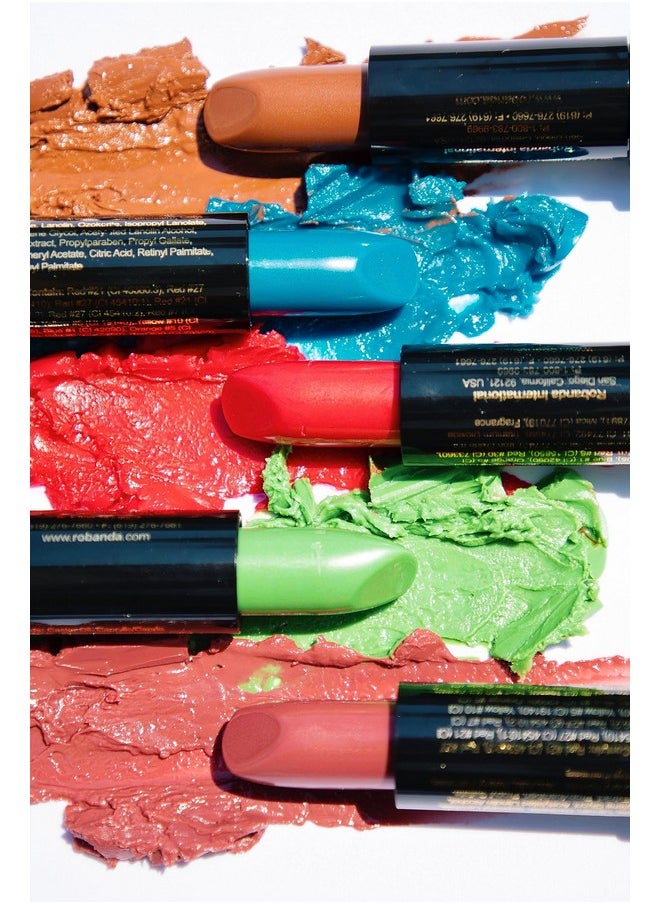 Mood Lips Color Changing Lipstick | Long Lasting 12 Hour Wear | Aloe Vera Moisturizing & Hydrating | Made in USA | Green