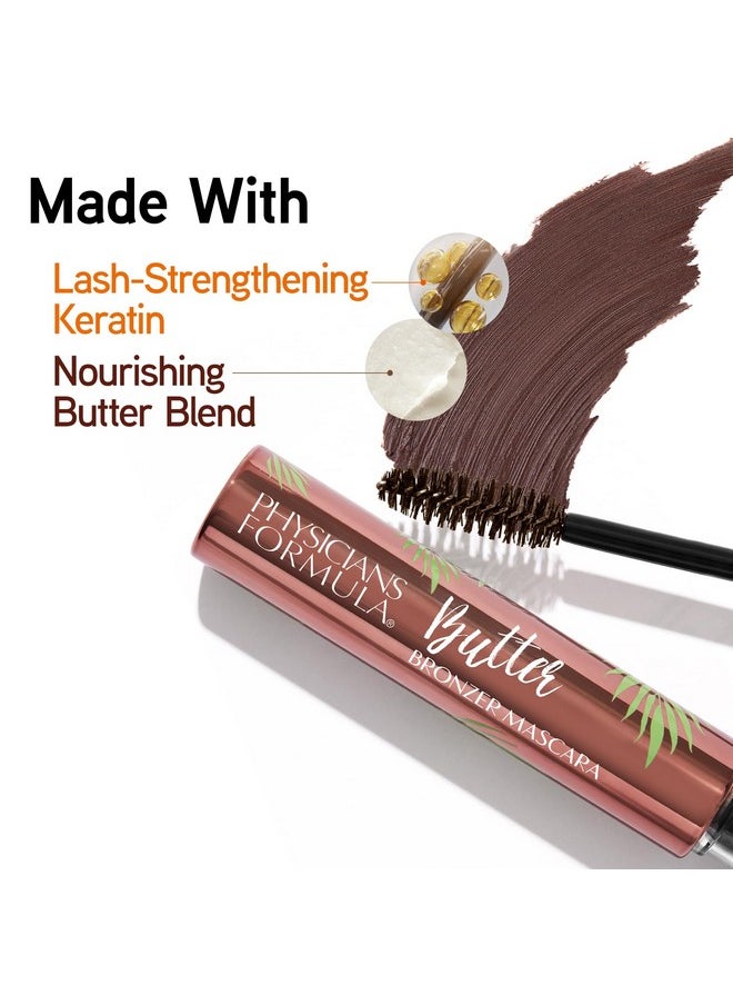 Physicians Formula Butter Bronzer Mascara, Keratin-Infused, Nourishing Butter Blend Formula, Volumizes & Lengthens - Bronze