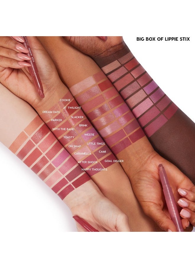 Colourpop Lippie Stix - Long-Lasting Matte Lipstick Formulated with Vitamin E & Shea Butter for All Day Moisture - Richly Pigmented Pink Nude Lipstick - Paraben and Sulfate Free - Oh Snap (0.4 oz)