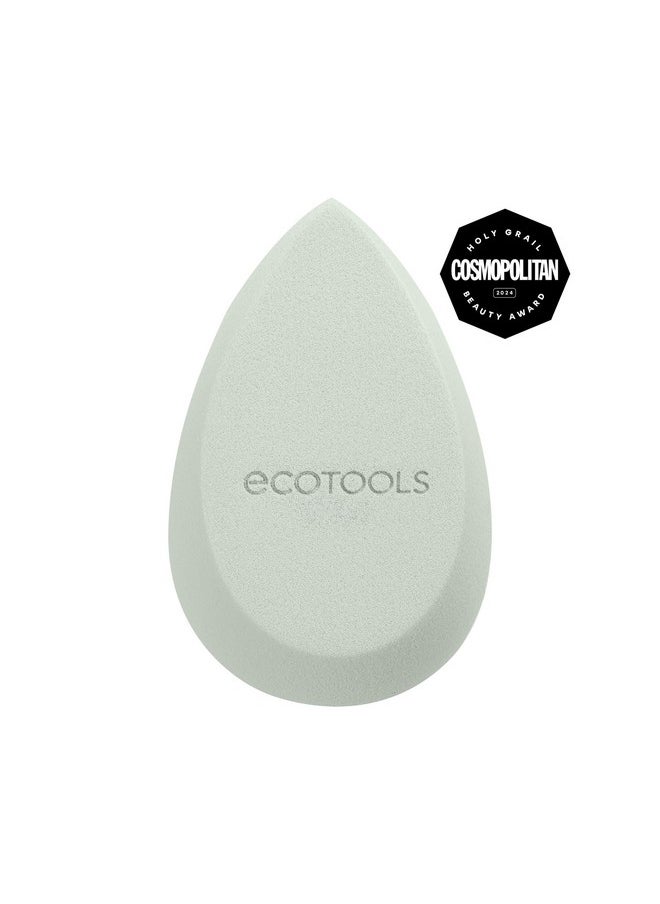 EcoTools Blurring Blender Makeup Sponge, Makeup Blending Sponge For Blurred Skin, For Liquid & Cream Foundation, Eco Friendly & Latex Free, Cruelty-Free & Vegan 1 Count