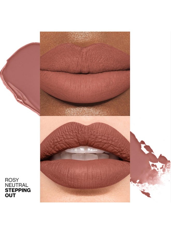 Smashbox Always On Longwear Matte Liquid Lipstick| Long Lasting, Waterproof + Non-Drying, Stepping Out