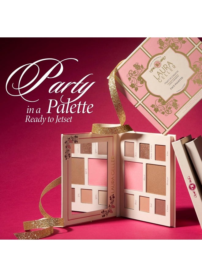LAURA GELLER NEW YORK Annual Party in a Palette Full Face Palette Set (01 Ready to Jetset!)