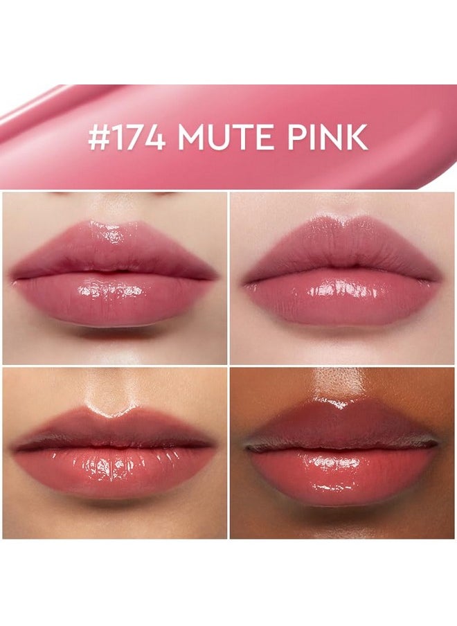 HERA Sensual Nude Balm Moisturizing Lip Balm Glossy Lip Serum Endorsed by Jennie Nourishing Lipstick for Smooth & Full Lips by Amorepacific 3.5g - MUTE PINK (174)