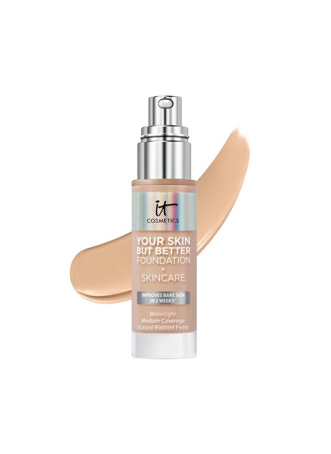 IT Cosmetics Light Neutral Foundation with Hyaluronic Acid - Hydrating, Minimizes Pores, Natural Radiant Finish