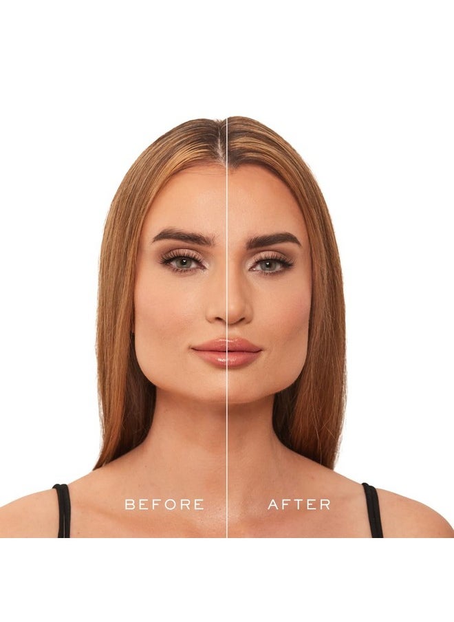 MADLUVV Exacto Brow Pencil for Flawless, Long Lasting, Realistic Brows with Dual-Ended Design Featuring Retractable Blade Tip for Precise Hair Like Detail and Blending Brush - Medium Brown