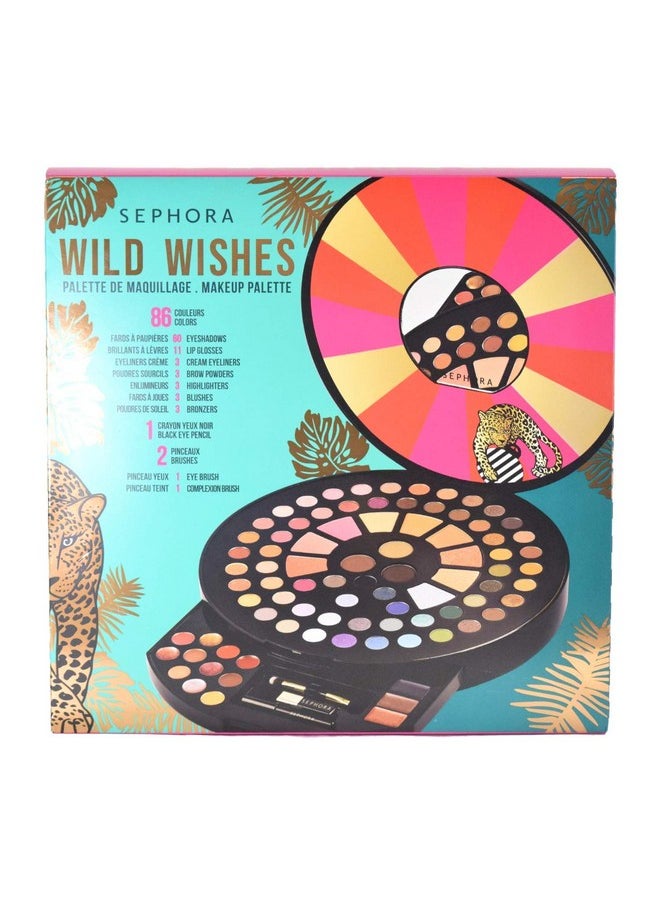 Sephora Collection Wild Wishes Limited Edition Holiday Makeup Palette 86 colors