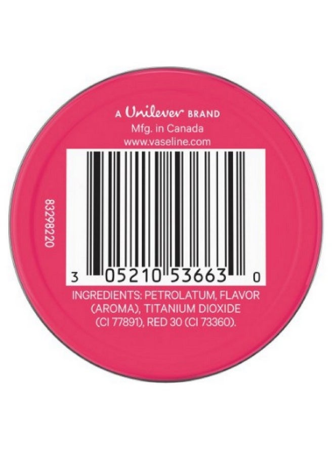 Vaseline Lip Therapy Lip Balm Tin, Rosy Lips, 17g (Pack Of 2) - Rose