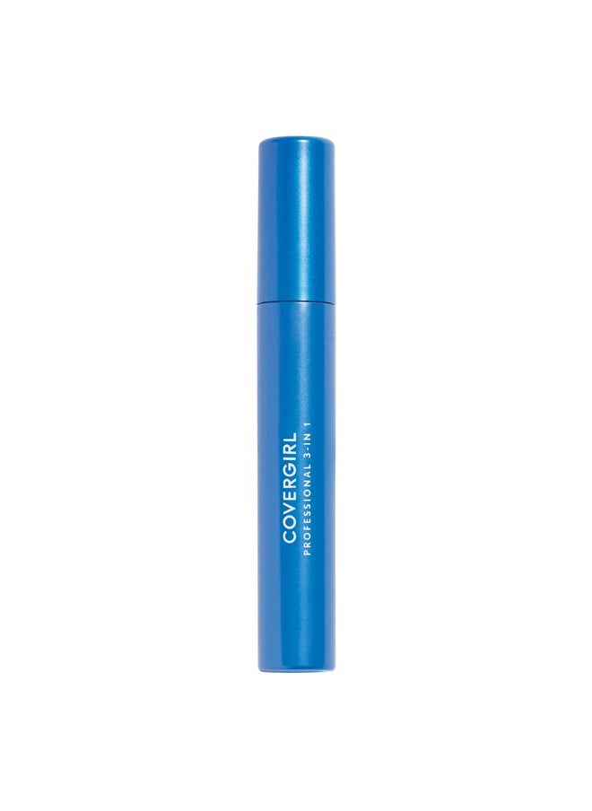 COVERGIRL Professional All-in-One Curved Brush Mascara Black Brown 210, 0.3 Ounce (packaging may vary)