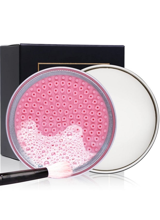 DUcare Makeup Brush Cleaner Shampoo Soap Solid Brush Cleaning Mat Removes Cosmetic Color Brush Cleaner Pad for Cleaning Makeup Sponges Brushes