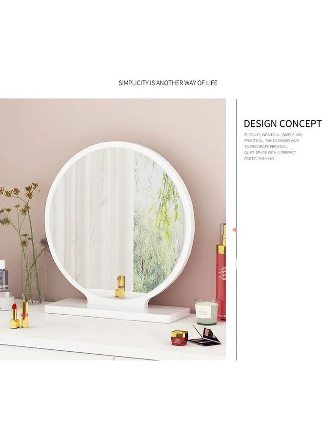 Touch Smart LED Light Mirror 40x13x43 cm White