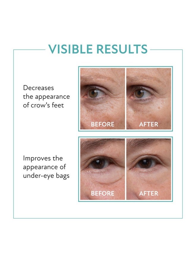 Westmore Beauty 60 Second Eye Effects - Eye Serum - Under Eye Cream - Instant Eye Tightening Serum & Instant Eye Bag Remover Puffiness - Instant Face Lift Cream - Firming Serum 0.33 fl oz / 10 mL