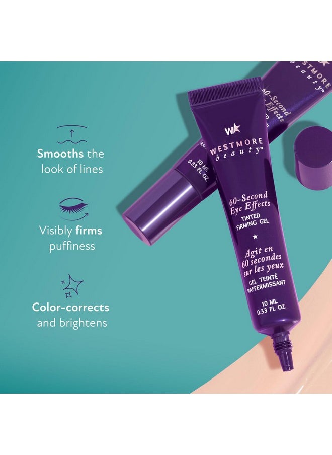 Westmore Beauty 60 Second Eye Effects - Eye Serum - Under Eye Cream - Instant Eye Tightening Serum & Instant Eye Bag Remover Puffiness - Instant Face Lift Cream - Firming Serum 0.33 fl oz / 10 mL