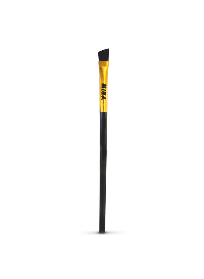 Mina Brow Brush-Premium Angled Eyebrow Brush For Powder, Henna, Cream, Tint, Makeup, Gel, Lamination & Wax