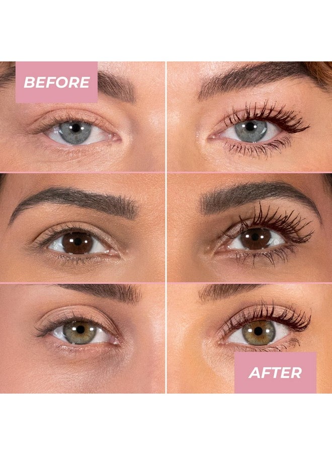 MCoBeauty XtendLash Tubular Mascara, Black-Brown, Bold Definition for Intensely Defined Lashes, Vegan, Cruelty Free Cosmetics